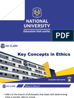ETHICS Key Concepts in Ethics