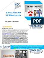 Bioseguridad Quiropodista