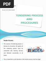 Tendering Process Flowchart Overview | PDF | Procurement | Business