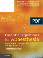 Essential Equations for Anaesthesia - Key Clinical Concepts for the FRCA and EDA (2014)