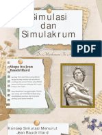 Simulasi Dan Simulakrum