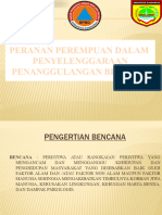 Peranan Perempuan Dalam Penanggulangan Bencana