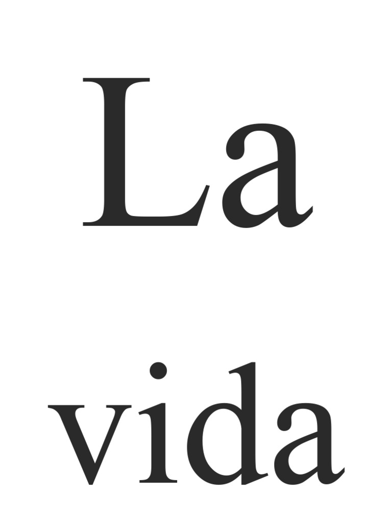 La Vida Es Tan Bonita PDF
