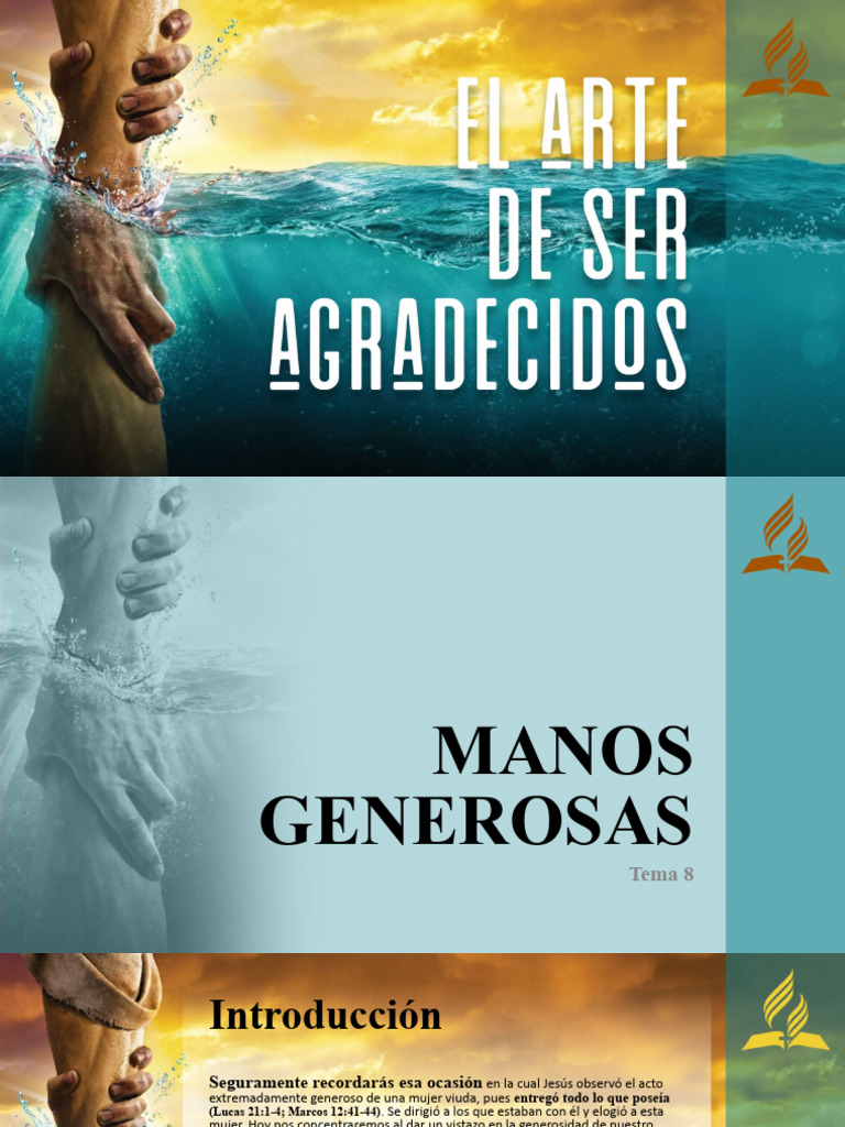 La Generosidad en la Fe Cristiana | PDF | Cristo (título) | Amor