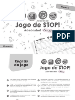 Jogo de Stop Padrao