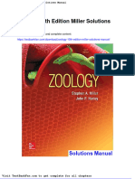 Zoology 10th Edition Miller Solutions Manual