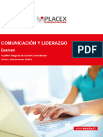Taller Examen de Comunicacion y Liderzago Margarita Cortes Mamani