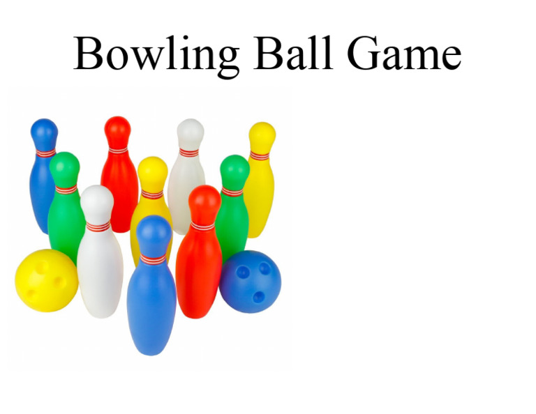 Bowling Ball Game PDF