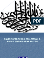 Online Spare Food Collection & Supply Management System