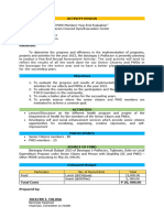 SC and PWD Year-End Evaluation