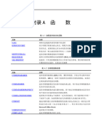 EXCEL2007 附录A 函数表