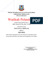 Sijil Watikah 2023 2024