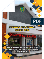 Standar Pelayanan DPMPTSP 2023