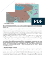 Atividade Avaliativa 2 - Trimestre 2 CIVILIZAÇÕES ASIÁTICAS - EXTREMO ORIENTE