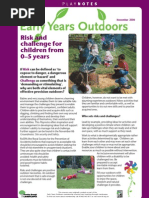 Download Risk and Challenge for Children from 0-5 Years Outdoor Learning and Play by carysbriddon815 SN69371486 doc pdf