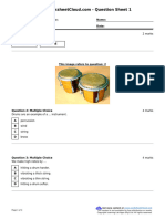 Sound Worksheet1