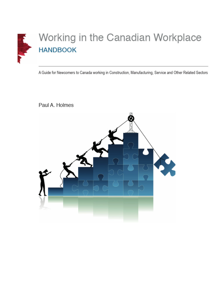 AWES Working in The Canadian Workplace Handbook 2012 | PDF ...