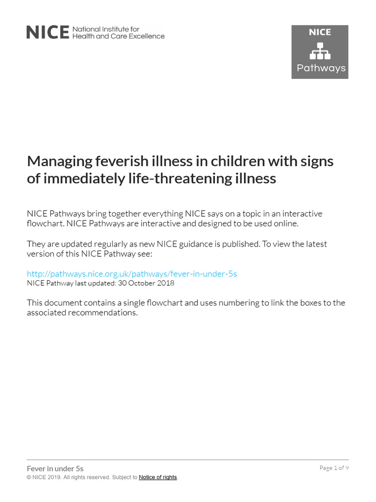 Little Feverish Meaning