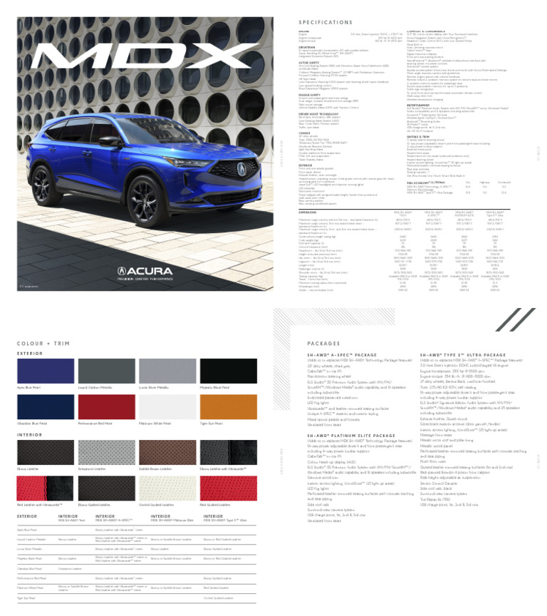 2025 Acura MDX eBrochure EN v2 PDF