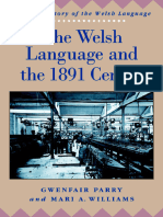 The Welsh Language and the 1891 Census - Mari a Williams Gwenfair Parry