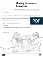 NZ M 1660652418 Finding Patterns in Sequences Algebra Level 3 Worksheet Ver 1