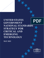 US Gov National Standards Strategy 2023