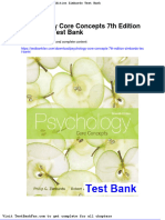 Psychology Core Concepts 7th Edition Zimbardo Test Bank