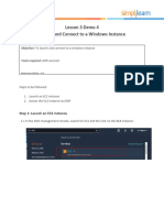 04 - Launch - and - Connect - To - A - Windows - Instance