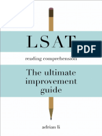 LSAT Reading Comprehension - The Ultimate Improvement Guide by Adrian Li