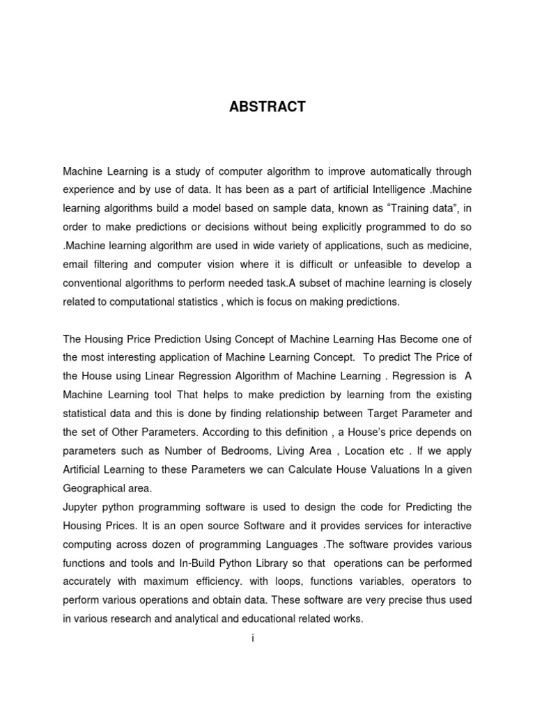Real Estate Web Application Using Flask | PDF | Machine Learning ...