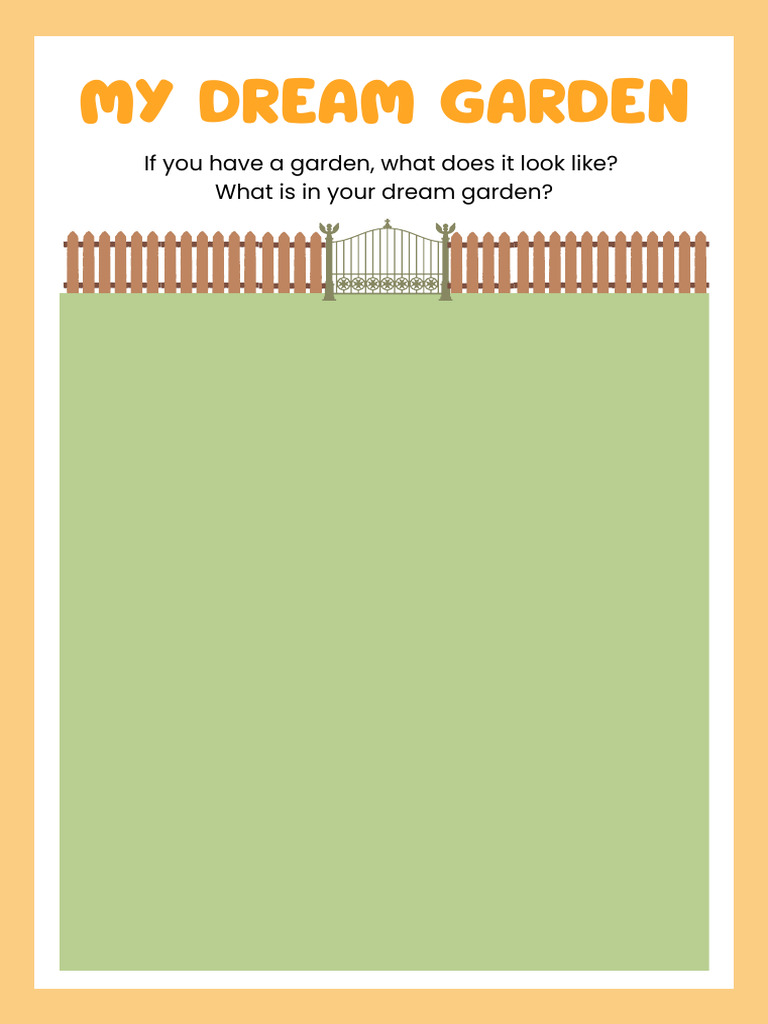 My Dream Garden Pdf