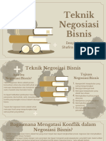 Teknik Negosiasi Bisnis