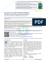 Antimicrobial Activity of Morinda Citrifolia L