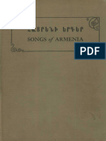 Songs of Armenia 1924 - OCR