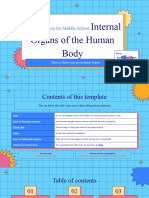 Anatomy Lesson For Middle School Internal Organs of The Human Body by Slidesgo