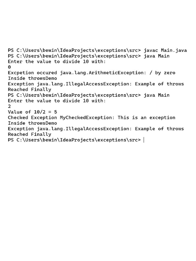 Java Output | PDF
