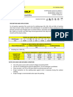 Coremax 308LP Data