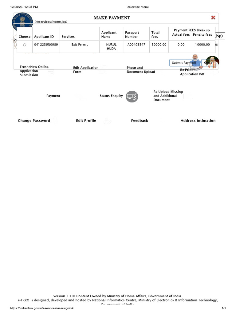 Eservice Menu | PDF | Computing