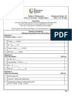 Green Acres - STD 5 (2023-24) - Sem 1 (Sample Paper) (Q)