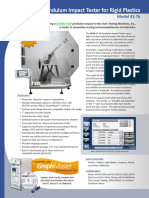 Pendulum Impact Tester For Rigid Plastics: Model 43-76