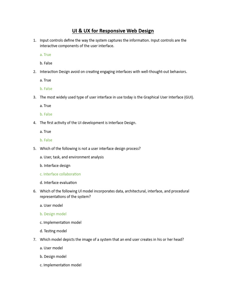 Responsive UI/UX Design Essentials | PDF | Graphical User Interfaces ...