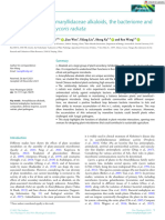 New Phytologist - 2023 - Zhou - Interplay Between Amaryllidaceae Alkaloids The Bacteriome and Phytopathogens in Lycoris