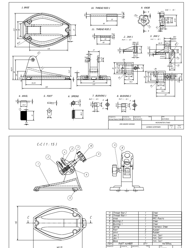 Gambar Micrometer Stand PDF Steel Production And Manufacturing