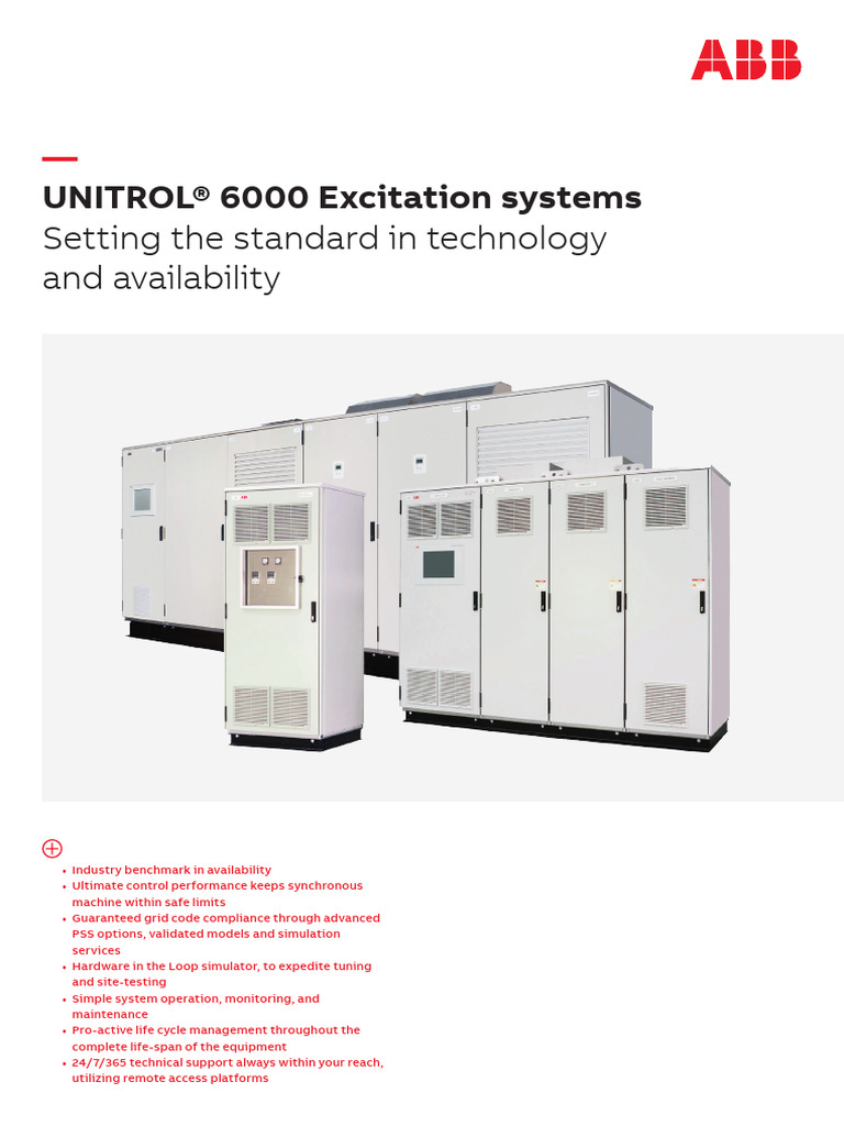 UNITROL 6000 Brochure - EN | PDF