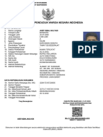 Biodata Penduduk Warga Negara Indonesia