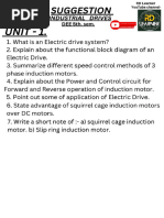 Industrial Drive Suggestion 5th Sem.