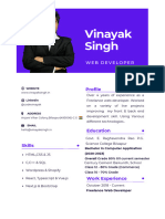 CV VinayakSingh 2022.5400bdcf8130407ea63a