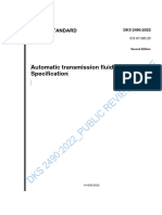 Automatic Transmission Fluid - Specification: Kenya Standard