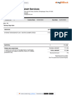 Sales Invoice Internet Sep'23