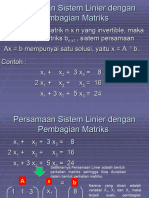 Penyelesaian Persamaan Linier Invers Matrik 01 Rev